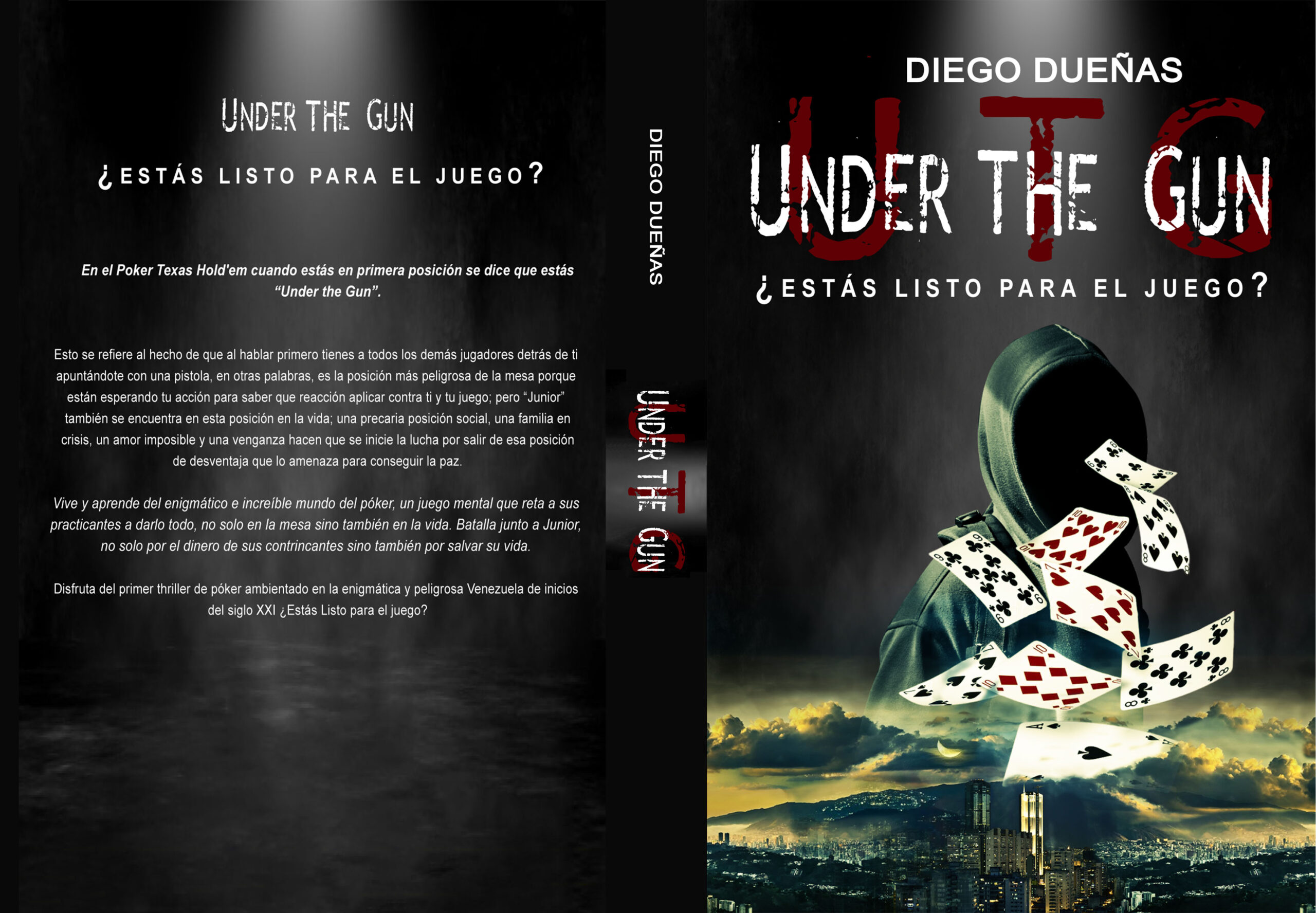 Lee más sobre el artículo Ya está en línea Under the Gun, la primera novela sobre póker de Venezuela