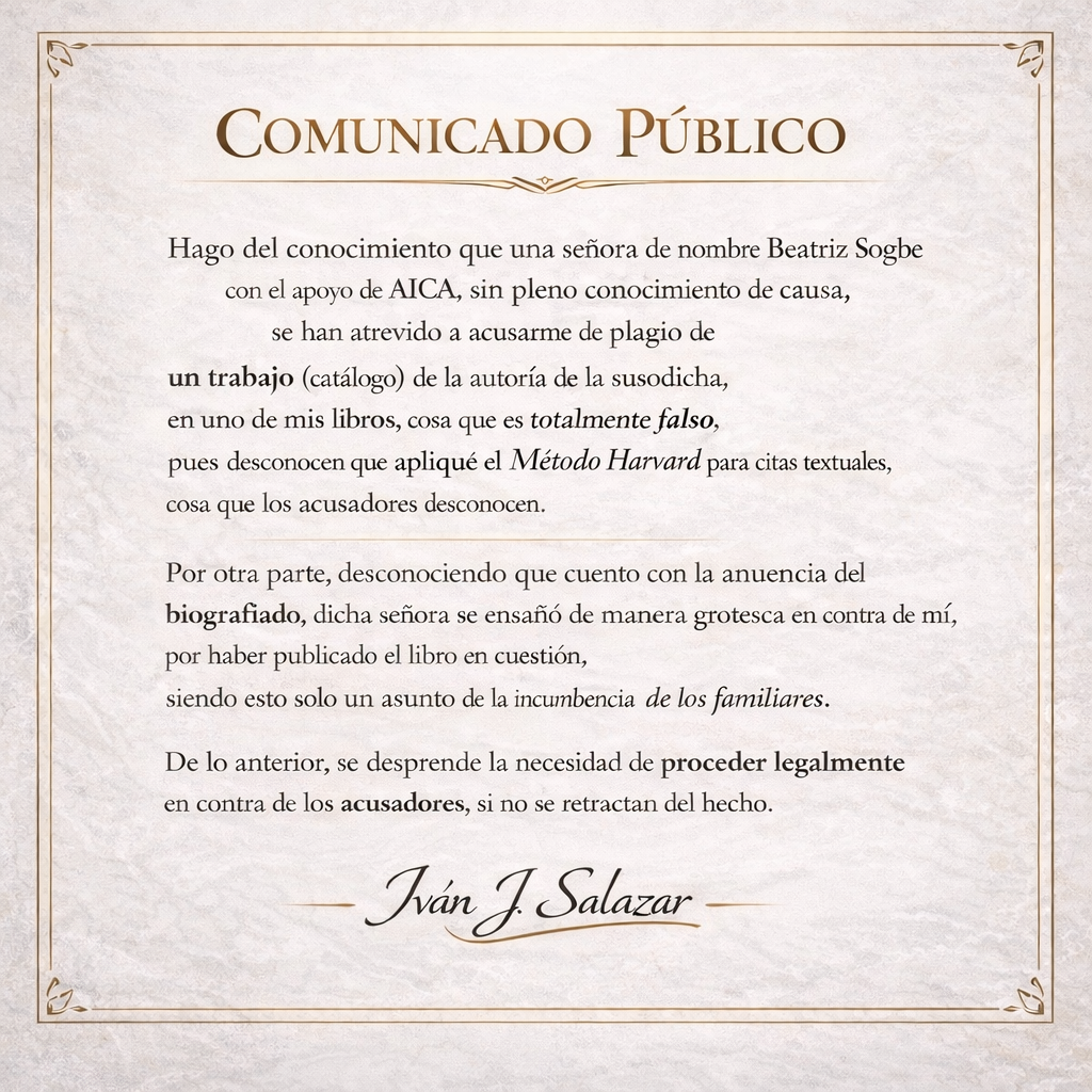 En este momento estás viendo Comunicado institucional: Sultana del Lago Editores fija posición ante acusaciones contra el autor Iván J. Salazar