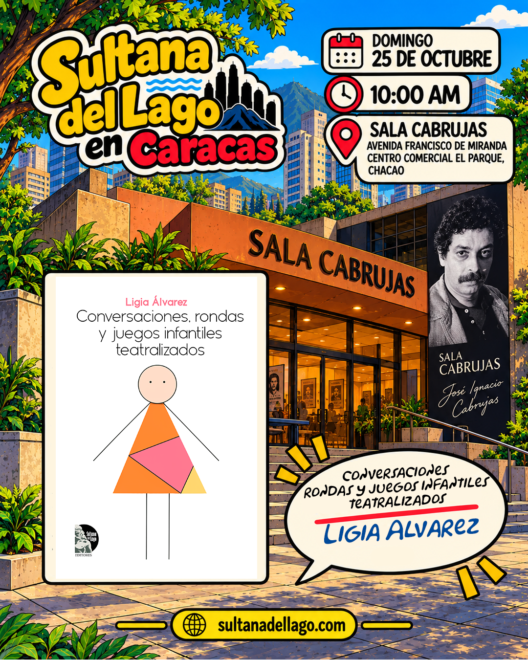 Lee más sobre el artículo Sultana del Lago en Caracas: Dramaturgia y Homenaje en la Sala Cabrujas